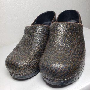 Sanita Danish Round Toe Slip-On Clog  Sz 37